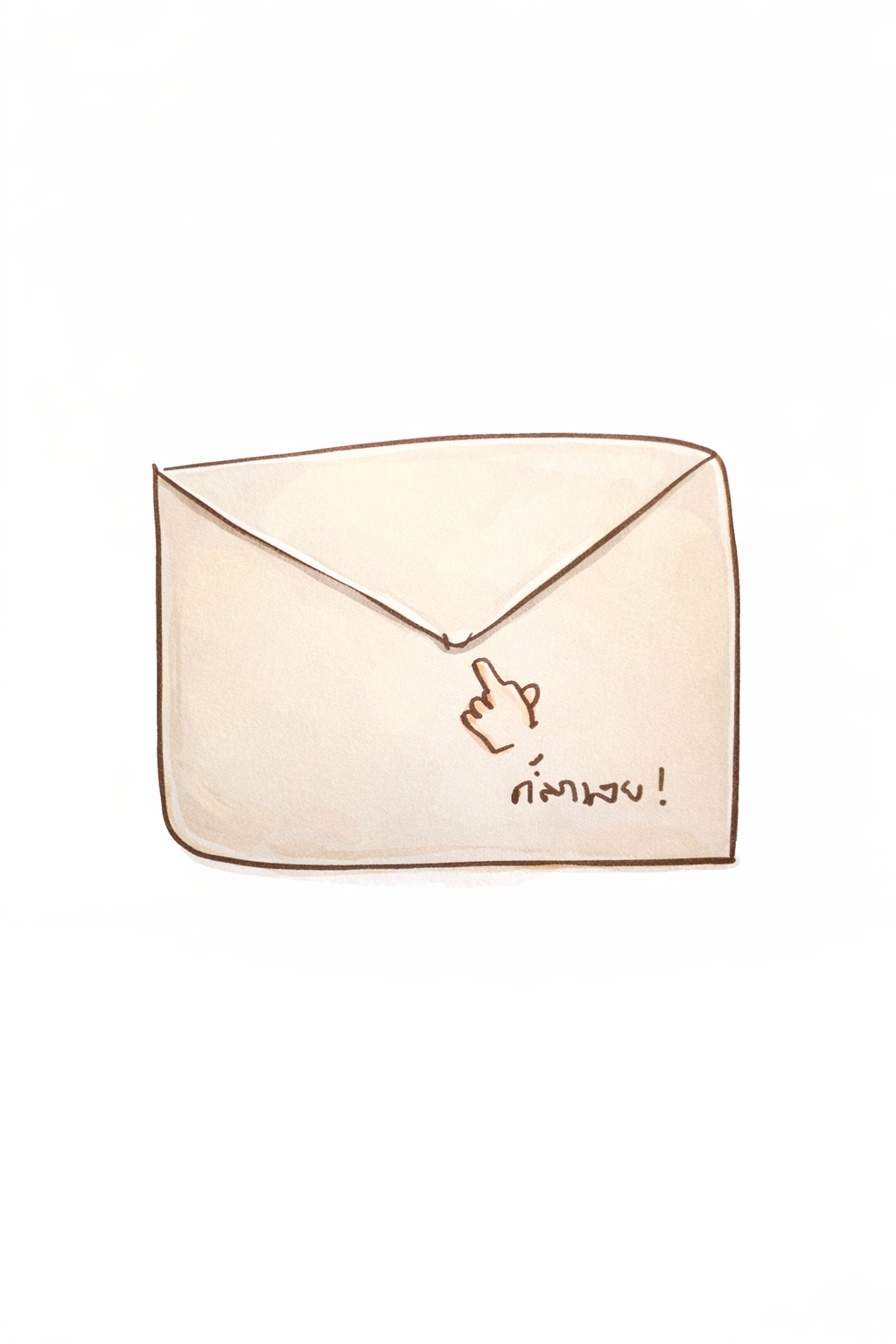 Letter paper. Click to reveal message.